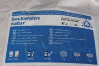 Ernst Hinrichs Sockelgips natur, Sack 25 kg rosa ID3684